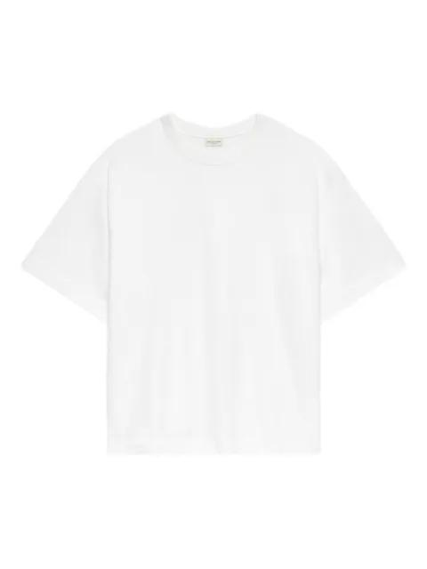 crew-neck cotton T-shirt by DRIES VAN NOTEN