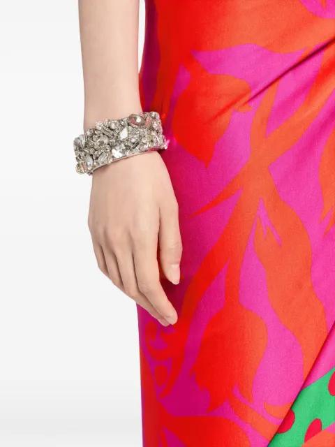 crystal-embellished cuff bracelet by DRIES VAN NOTEN