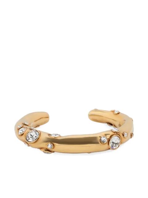 crystal-embellished cuff bracelet by DRIES VAN NOTEN