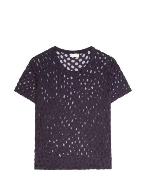 dot-pattern T-shirt by DRIES VAN NOTEN