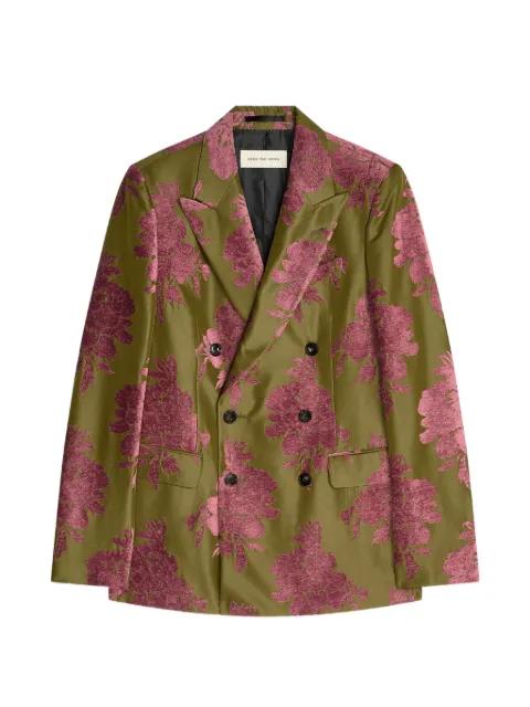 double-breasted blazer by DRIES VAN NOTEN