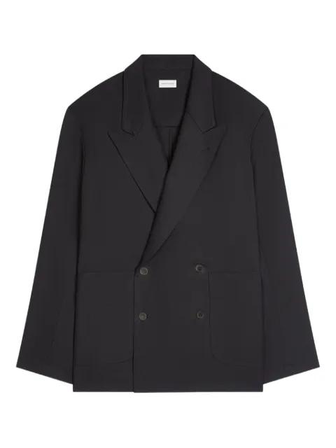 double-breasted blazer by DRIES VAN NOTEN