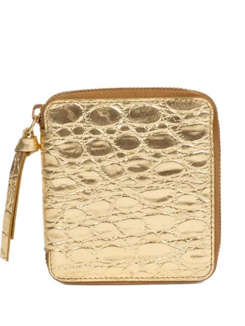 embossed leather wallet by DRIES VAN NOTEN