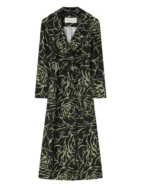 floral-print coat by DRIES VAN NOTEN