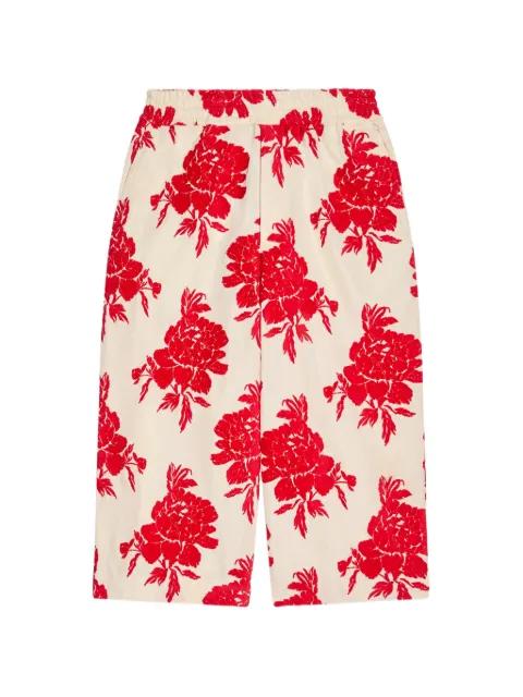 floral trousers by DRIES VAN NOTEN
