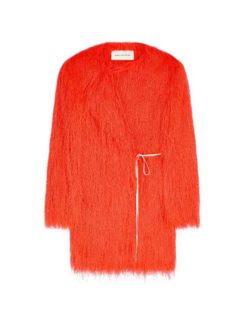fringed jacket by DRIES VAN NOTEN