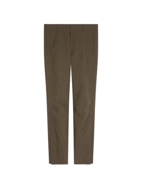 gingham trousers by DRIES VAN NOTEN