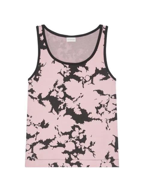 jacquard tank top by DRIES VAN NOTEN