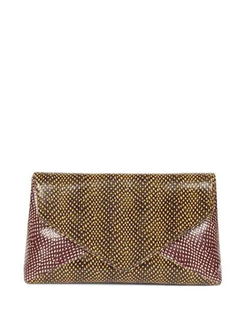 large envelope leather shoulder bag by DRIES VAN NOTEN