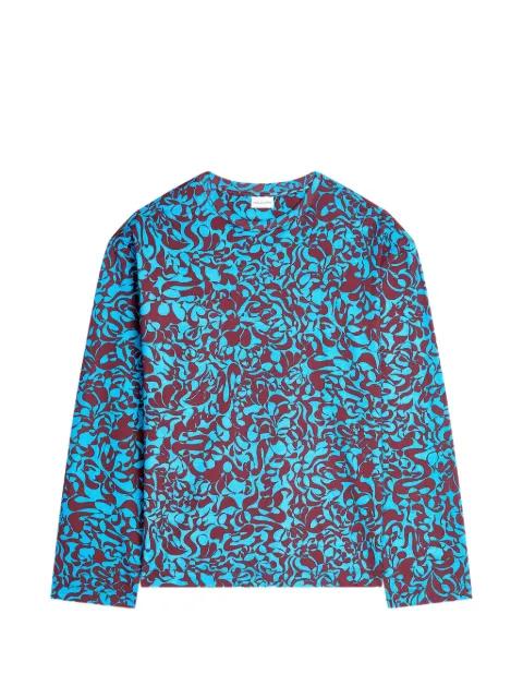 long-sleeve cotton T-shirt by DRIES VAN NOTEN