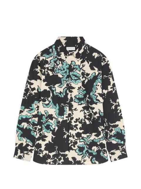 loose embroidered shirt by DRIES VAN NOTEN