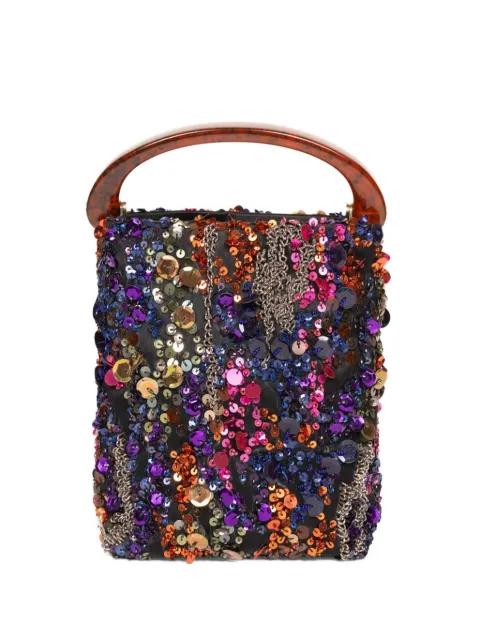 micro embellished tote bag by DRIES VAN NOTEN