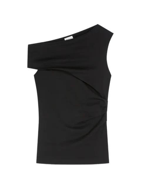 off-shoulder jersey top by DRIES VAN NOTEN