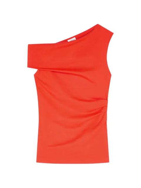 off-shoulder jersey top by DRIES VAN NOTEN