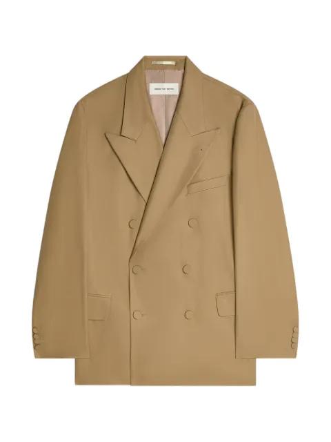 oversized double-breasted blazer by DRIES VAN NOTEN