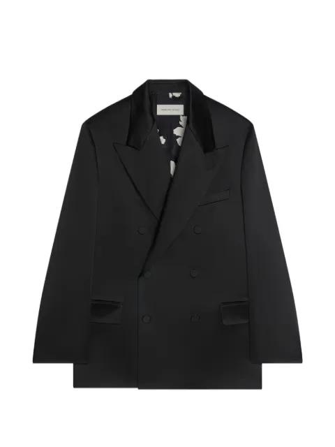 oversized double-breasted blazer by DRIES VAN NOTEN