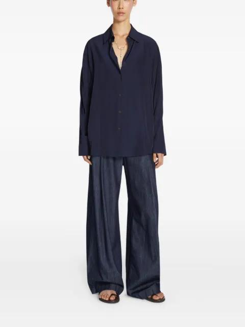 pleated jeans by DRIES VAN NOTEN