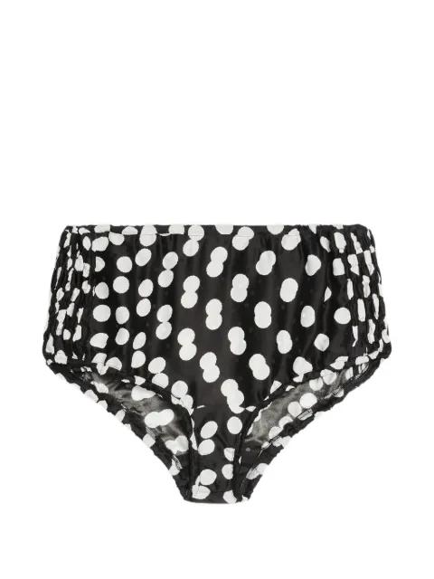 polka-dot micro shorts by DRIES VAN NOTEN
