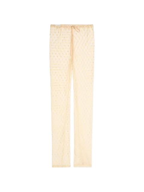 polka dot trousers by DRIES VAN NOTEN