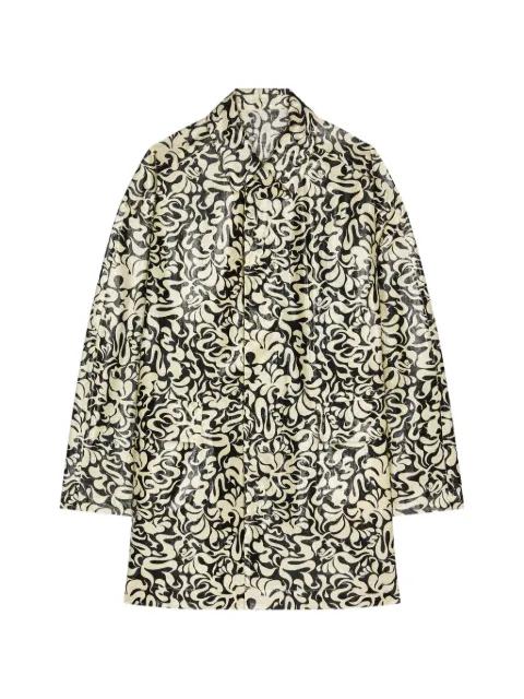printed coat by DRIES VAN NOTEN
