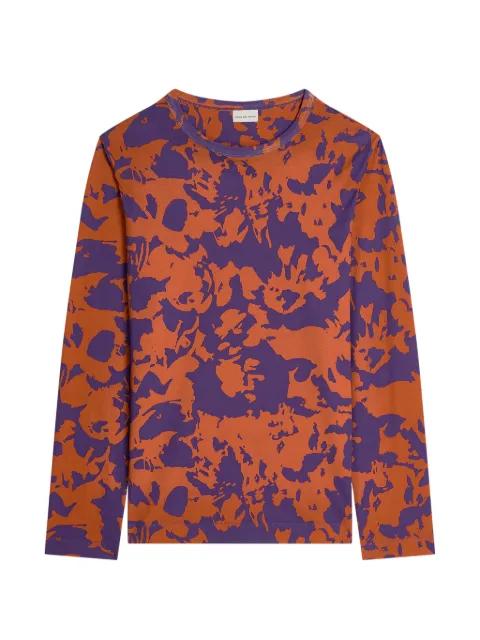 printed cotton T-shirt by DRIES VAN NOTEN