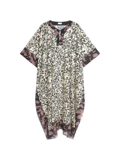 printed kaftan by DRIES VAN NOTEN
