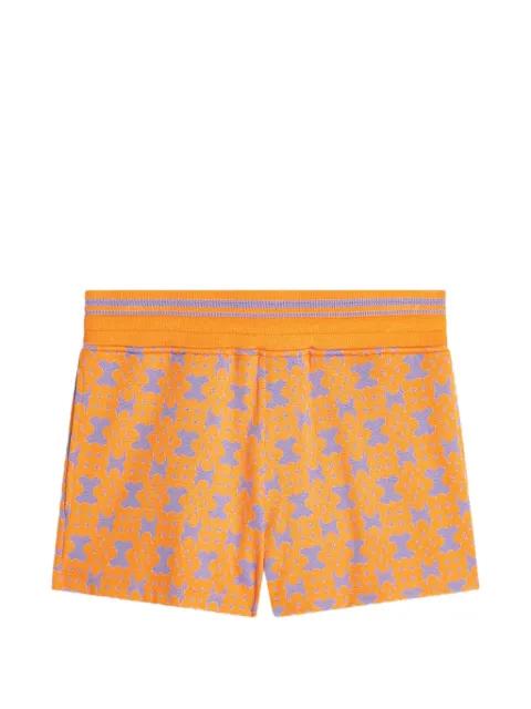 ribbed jacquard shorts by DRIES VAN NOTEN