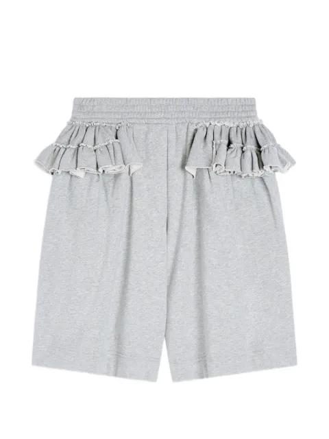 ruffled loose shorts by DRIES VAN NOTEN