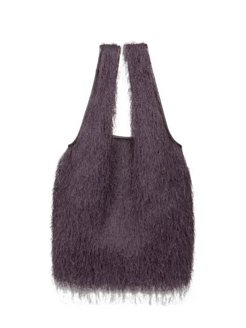 ruffled tote bag by DRIES VAN NOTEN