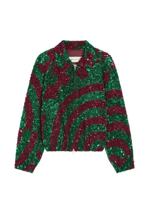 sequinned jacket by DRIES VAN NOTEN