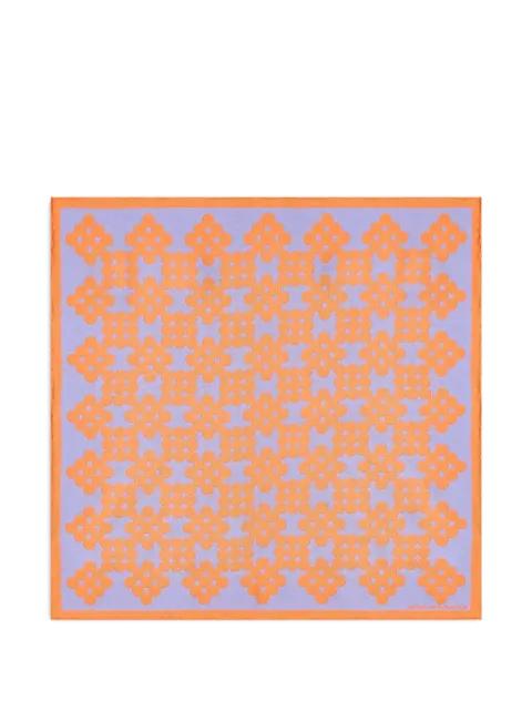 silk square scarf by DRIES VAN NOTEN
