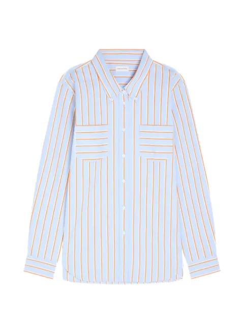 striped cotton shirt by DRIES VAN NOTEN