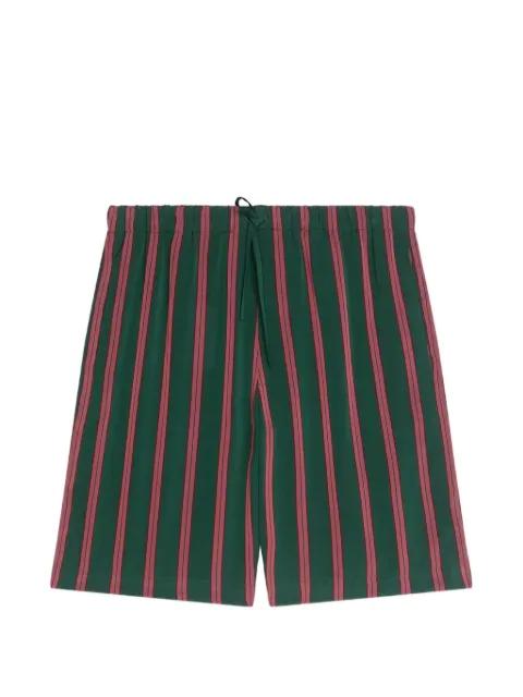 striped shorts by DRIES VAN NOTEN