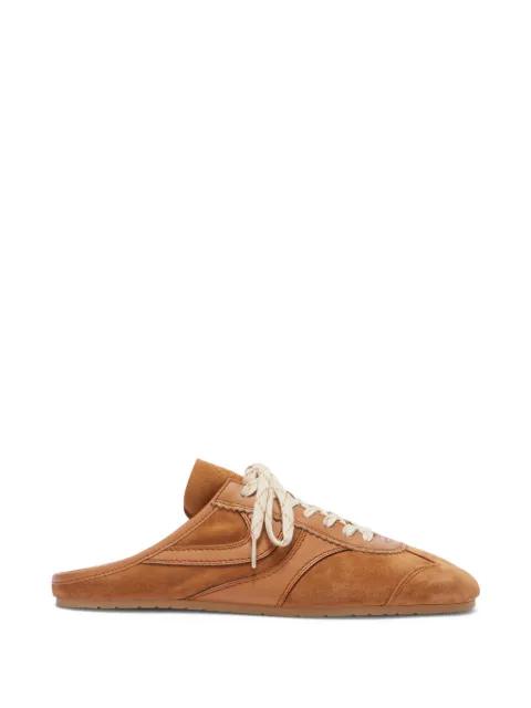 suede sneaker mules by DRIES VAN NOTEN