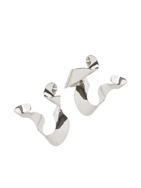 twist earrings by DRIES VAN NOTEN