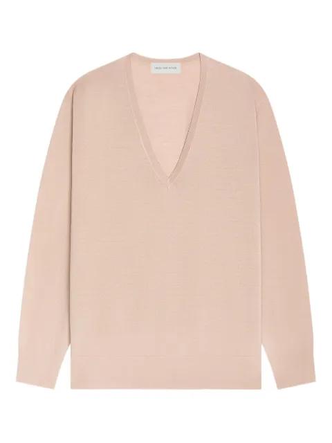 v-neckline sweater by DRIES VAN NOTEN