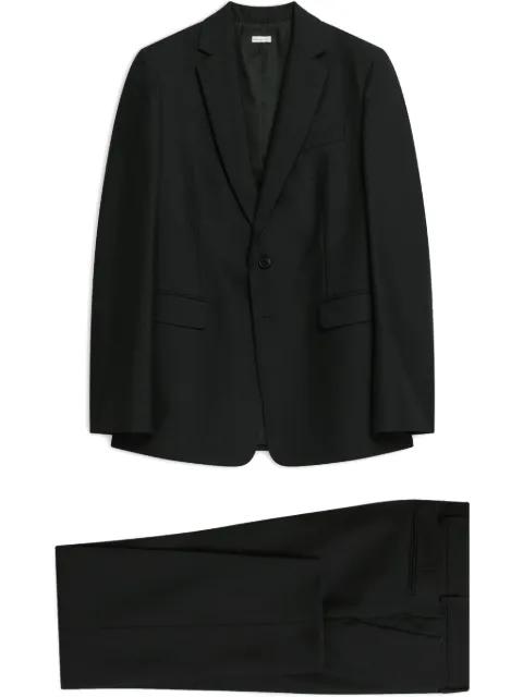 wool slim-fit suit by DRIES VAN NOTEN