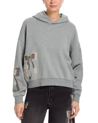 Mandy Bow Appliqu&eacute; Hoodie by DRIFTWOOD