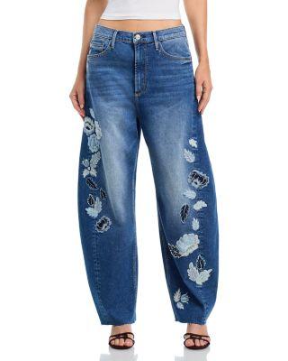 Parker Barrel X Floral Foliage in Medium Wash by DRIFTWOOD
