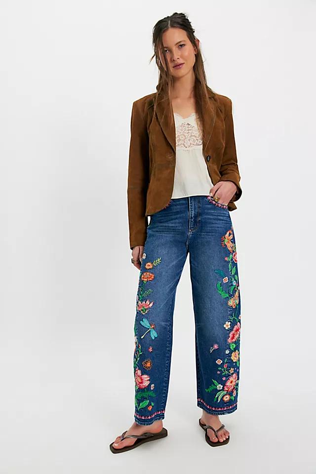 Driftwood Davina Barrel Jeans by DRIFTWOOD | FREE PEOPLE