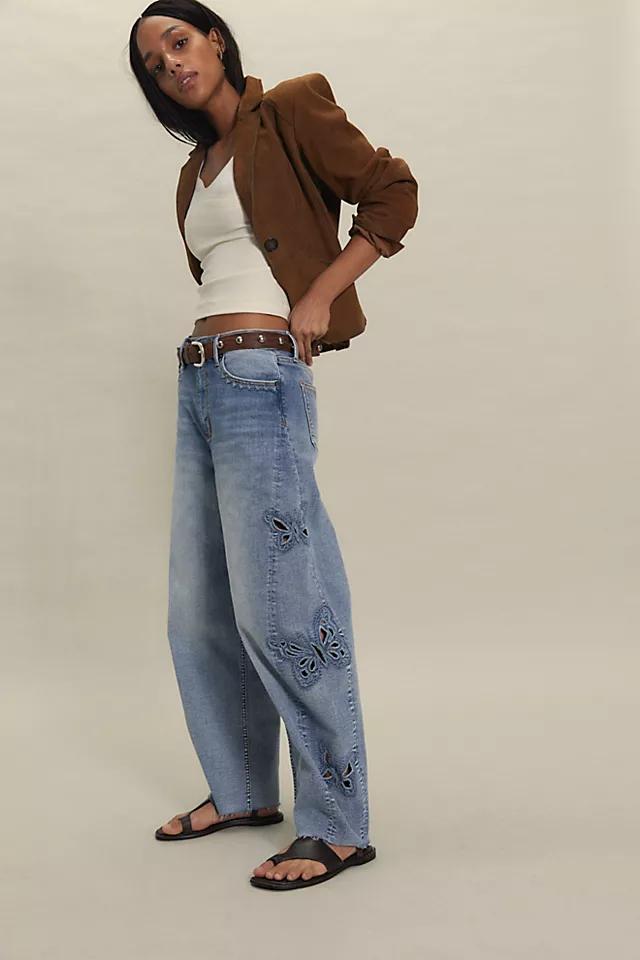 Driftwood Parker Cut-Out Jeans by DRIFTWOOD | FREE PEOPLE