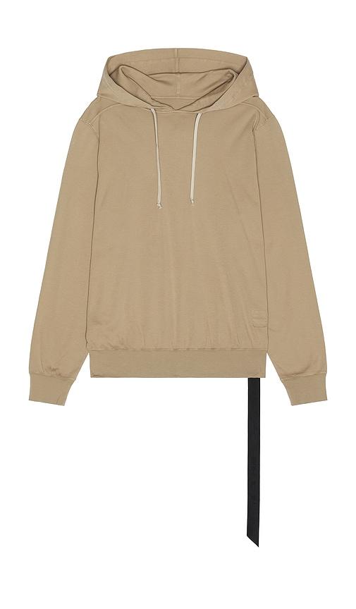 DRKSHDW by Rick Owens Oversized Hoodie in Beige by DRKSHDW BY RICK OWENS