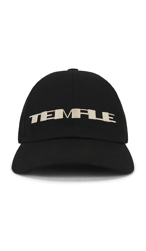 DRKSHDW by Rick Owens Temple of Love Baseball Cap in Black by DRKSHDW BY RICK OWENS