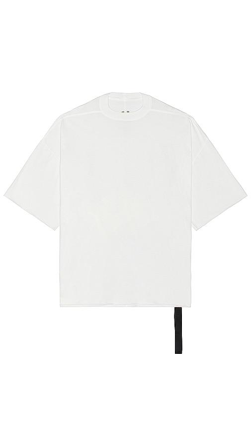 DRKSHDW by Rick Owens Tommy T in White by DRKSHDW BY RICK OWENS