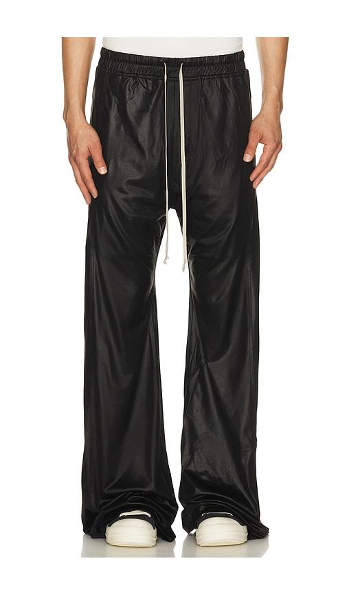 DRKSHDW by Rick Owens Wide Pusher Pants in Brown by DRKSHDW BY RICK OWENS