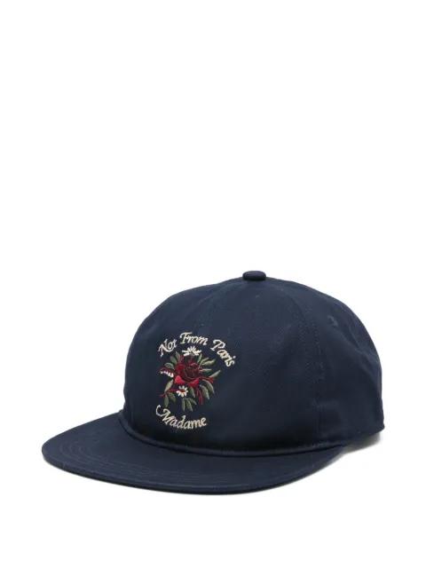 Casquette Slogan Rose cap hat by DROLE DE MONSIEUR