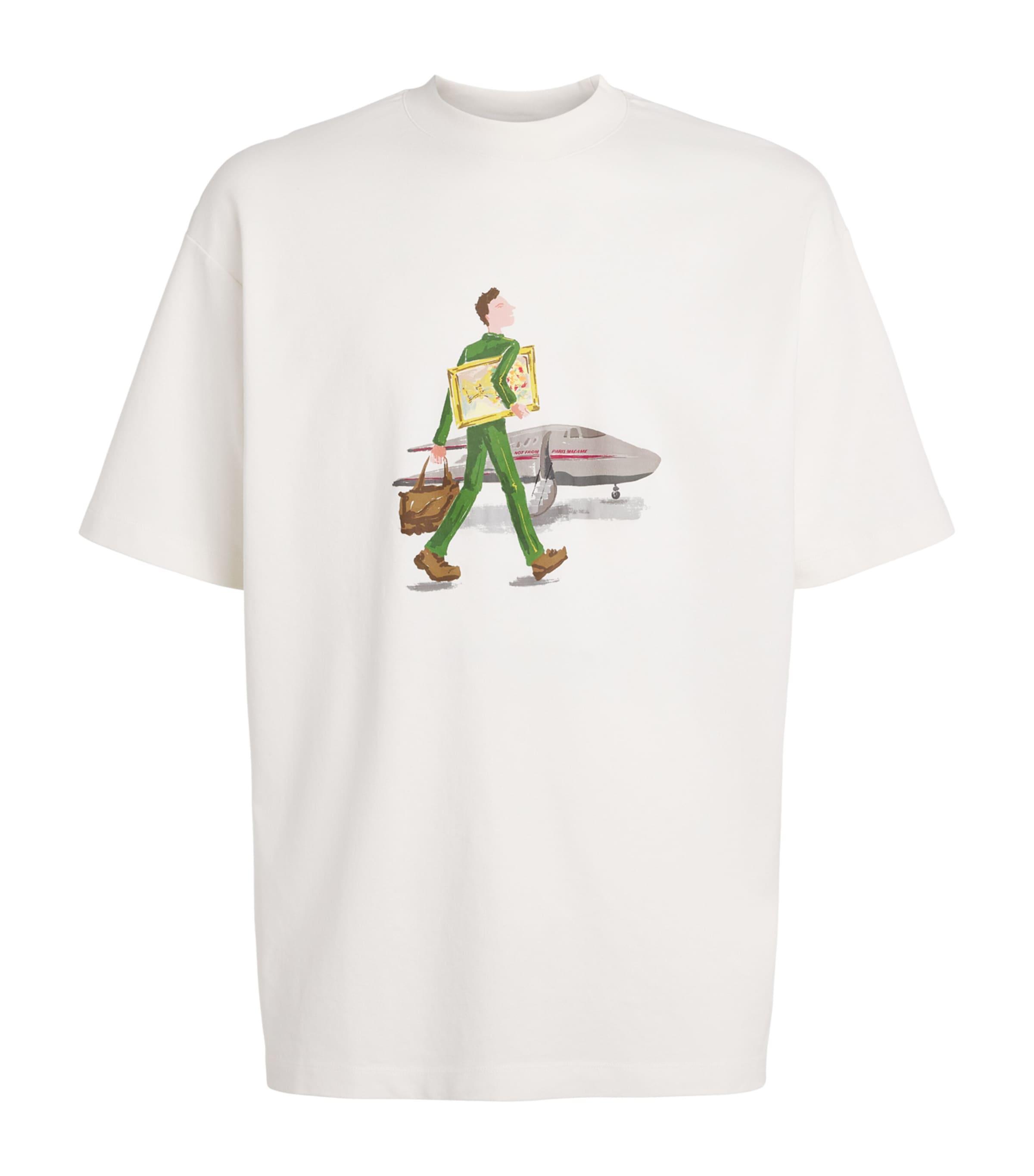 Drôle De Monsieur Cotton L'Homme au Tableau T-Shirt by DROLE DE MONSIEUR