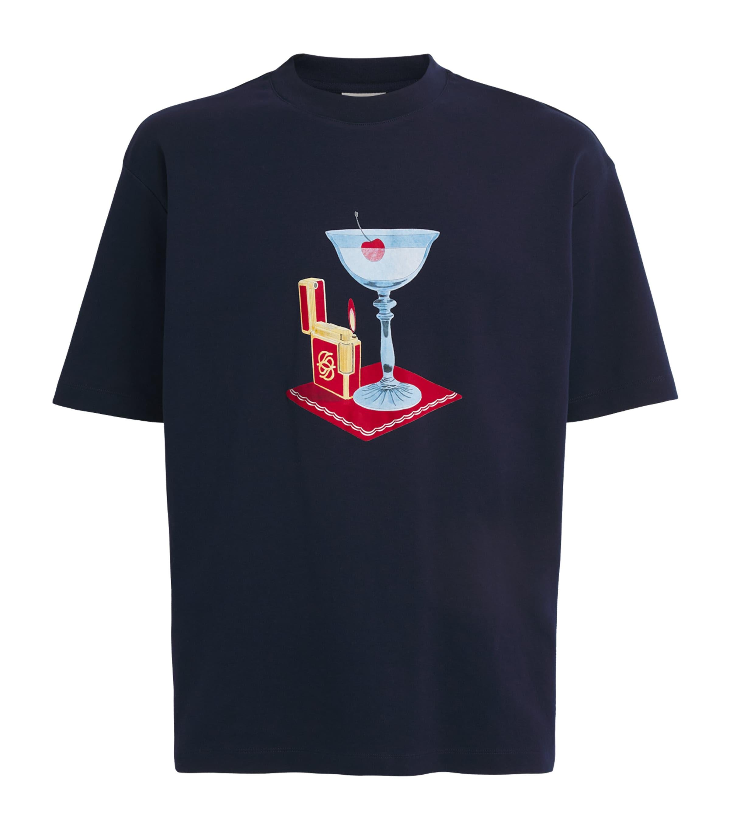Drôle De Monsieur Cotton Printed T-Shirt by DROLE DE MONSIEUR