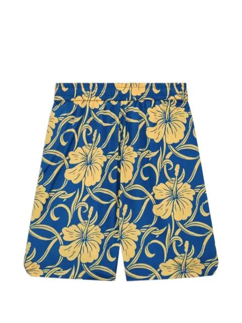 Hibiscus floral shorts by DROLE DE MONSIEUR
