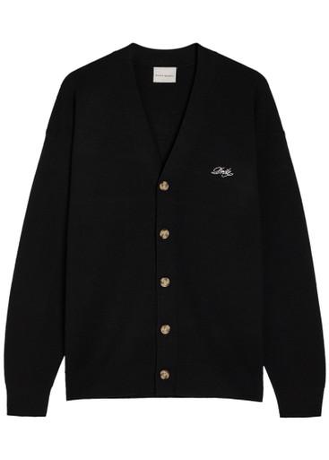 Le Cardigan Drôle embroidered knit cardigan by DROLE DE MONSIEUR